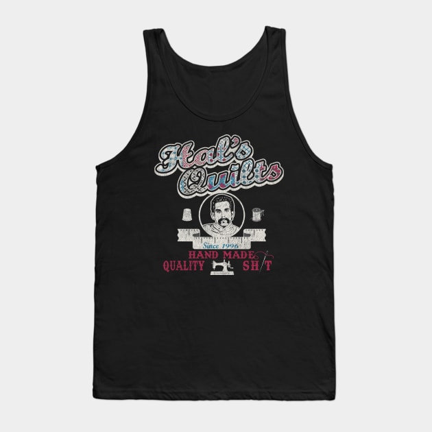 Hal's Quilts Happy Gilmore Tank Top by Alema Art